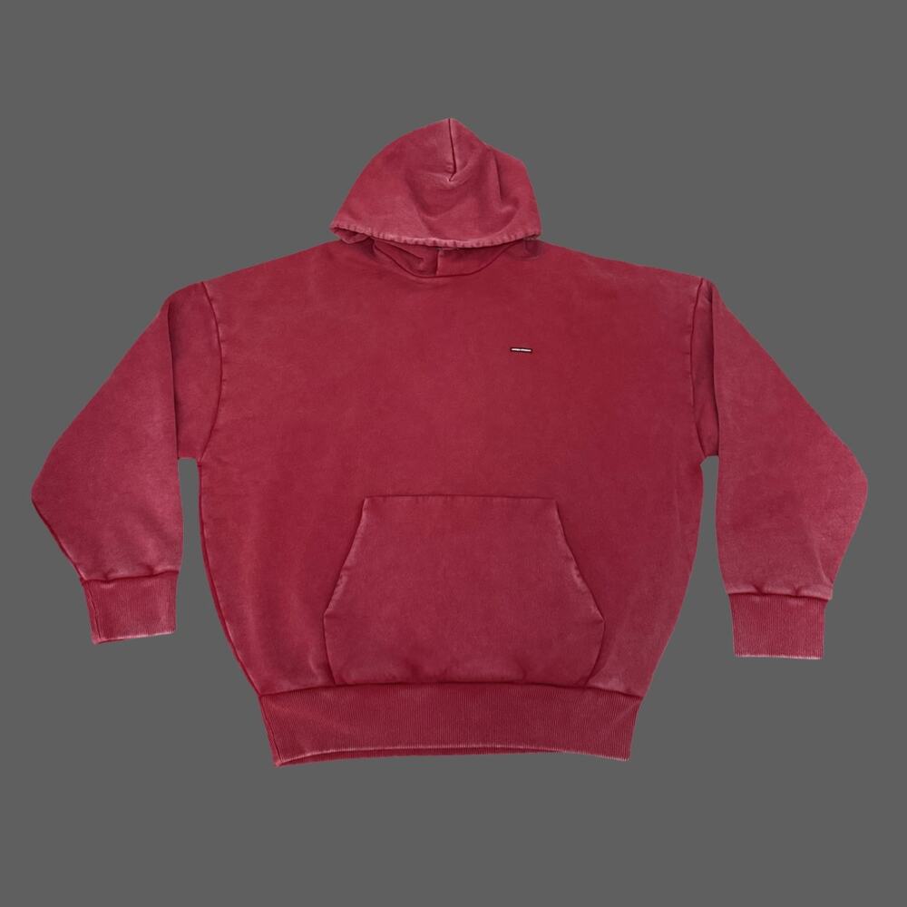 Under Armour Icon Heavyweight Fleece Hoodie Cardinal M NWT